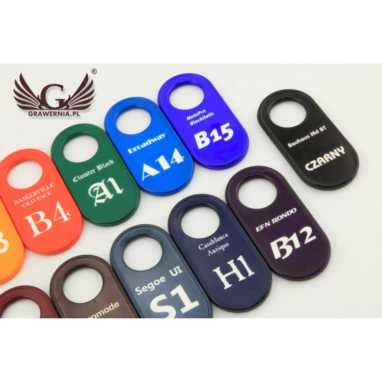 Brelok - CLASSIC - 90x40 mm