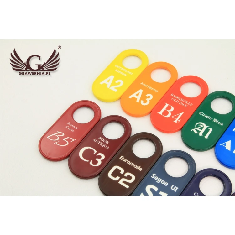 Brelok - CLASSIC - 90x40 mm