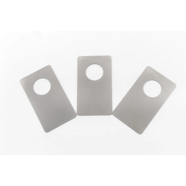 Brelok do szatni Aspen - stal gr. 1mm wym. 45x80mm - BM039