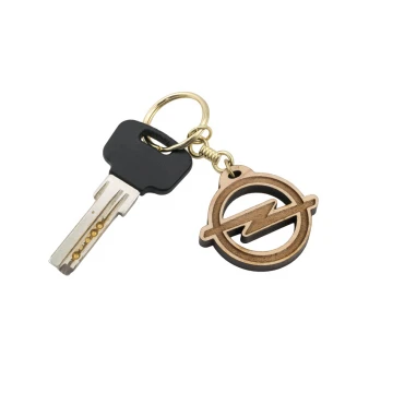 Brelok drewniany dla dealerów samochodowych - Lity klon - Timo 1 