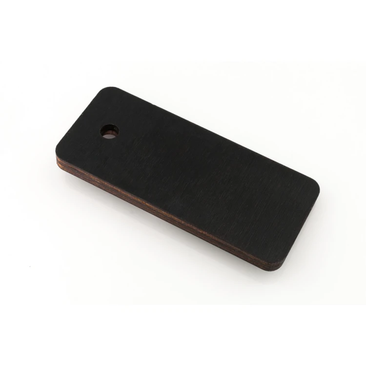 Brelok drewniany Sambrel 5 - kolor wenge wym. 30x70mm - BD025