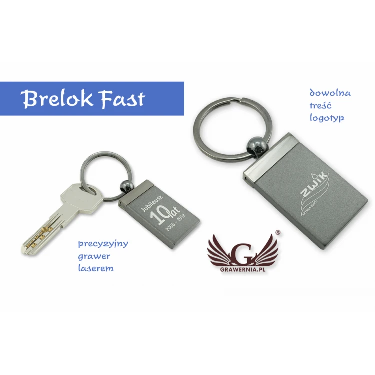 BRELOK FAST - z Twoim grawerem - BP19
