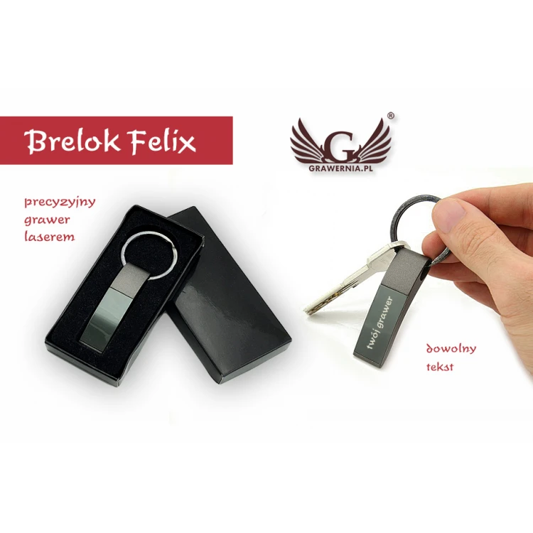 BRELOK Felix - z Twoim grawerem - BP39