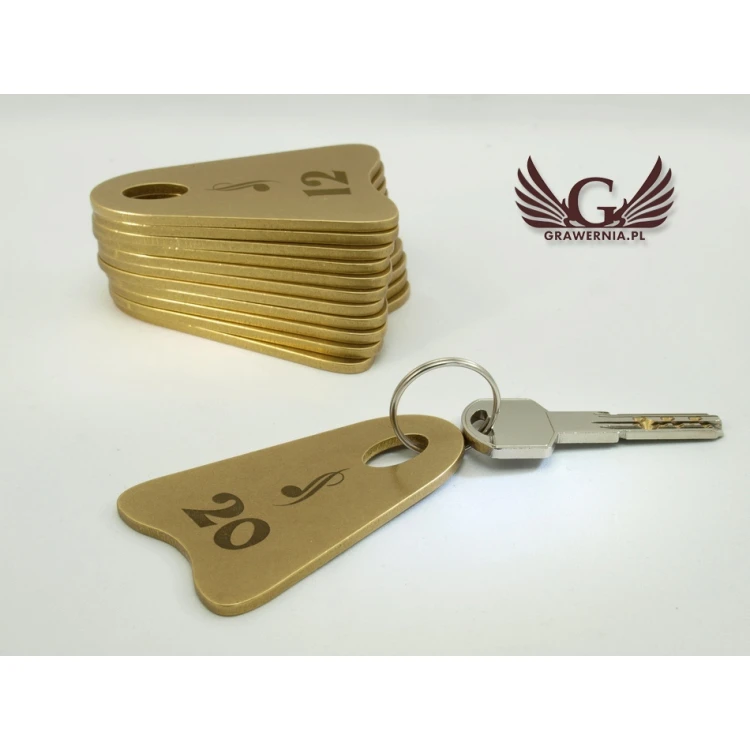 Brelok hotelowy - IKARMET Gold - BMZ001