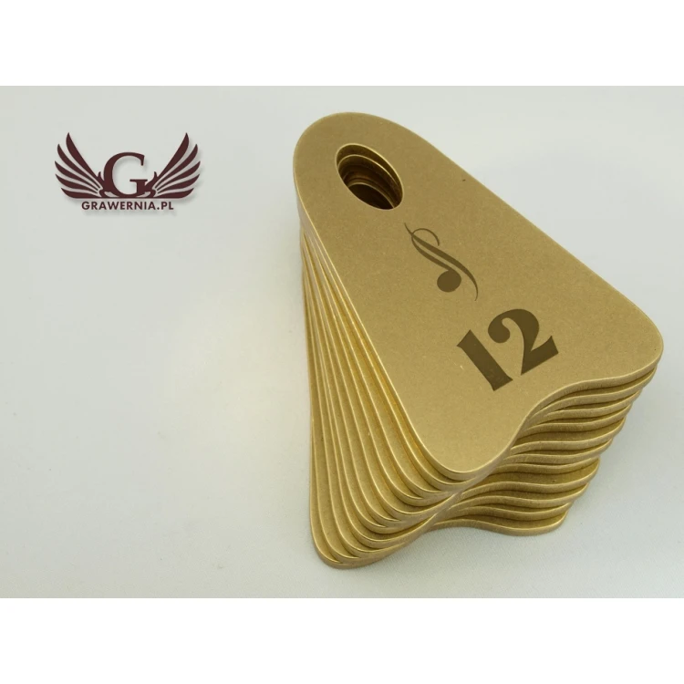 Brelok hotelowy - IKARMET Gold - BMZ001