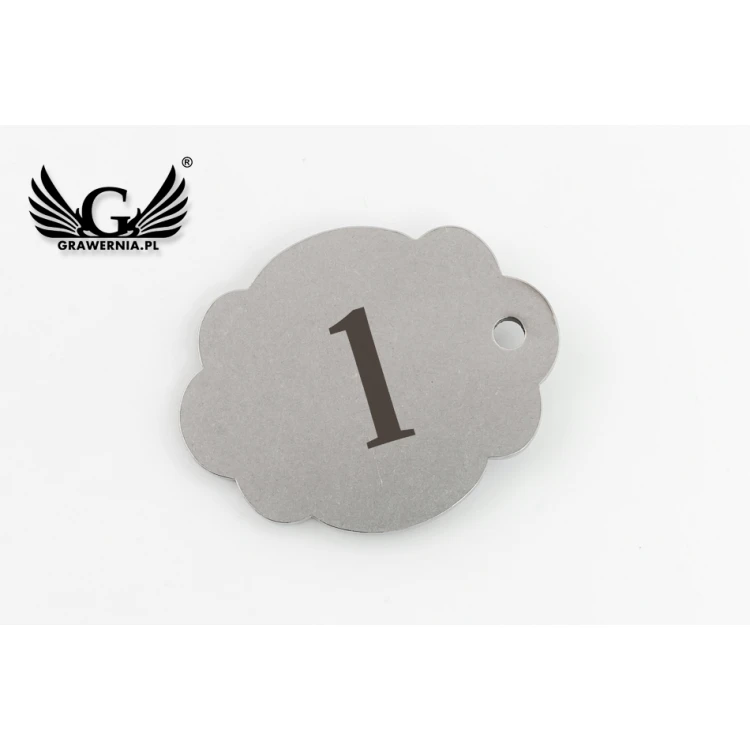 Brelok hotelowy - MAGNAT - wym 50x40mm gr. 3mm - BM033