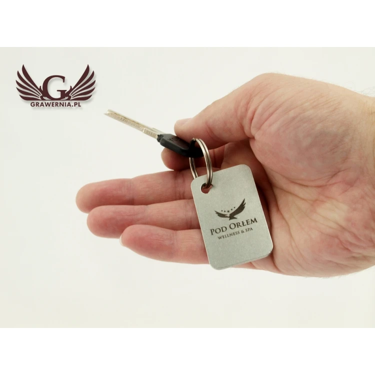 Brelok hotelowy - MATRIXMET 2 MINI MEDIUM 51x31mm gr. 2mm - BM017