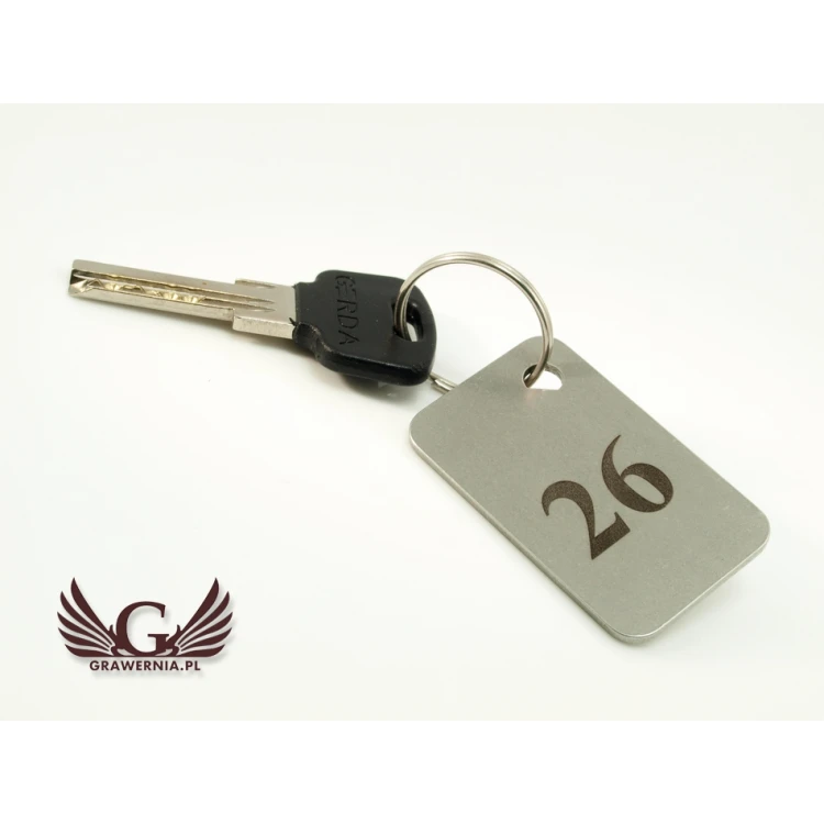 Brelok hotelowy - MATRIXMET 2 MINI MEDIUM 51x31mm gr. 2mm - BM017
