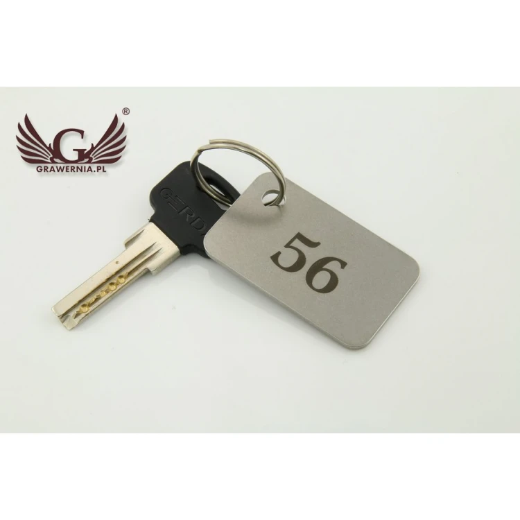 Brelok hotelowy - MATRIXMET 2 MINI MEDIUM 51x31mm gr. 2mm - BM017