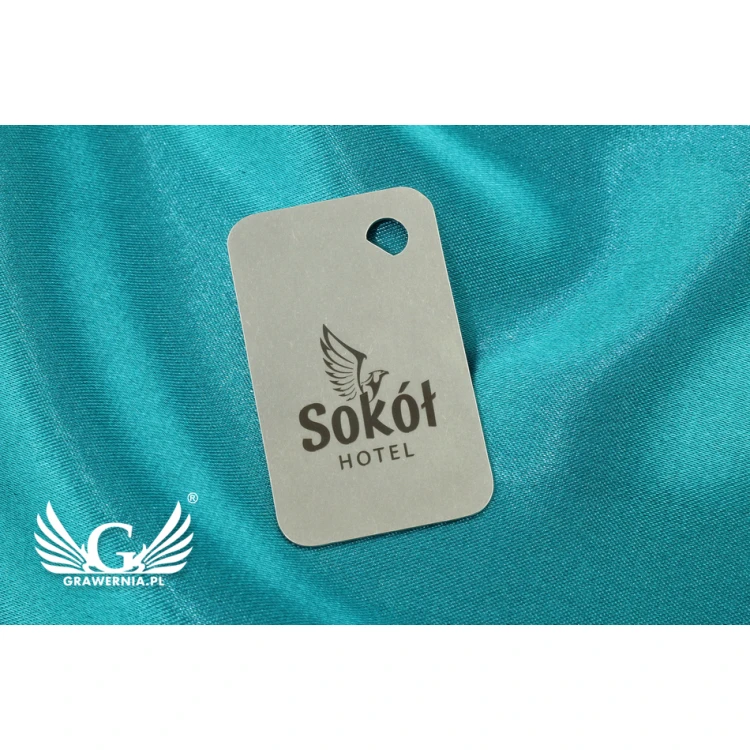 Brelok hotelowy - MATRIXMET 1 MINI SLIM 51x31mm gr. 1mm - BM022