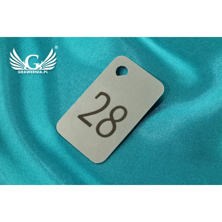 Brelok hotelowy - MATRIXMET 1 MINI SLIM 51x31mm gr. 1mm - BM022