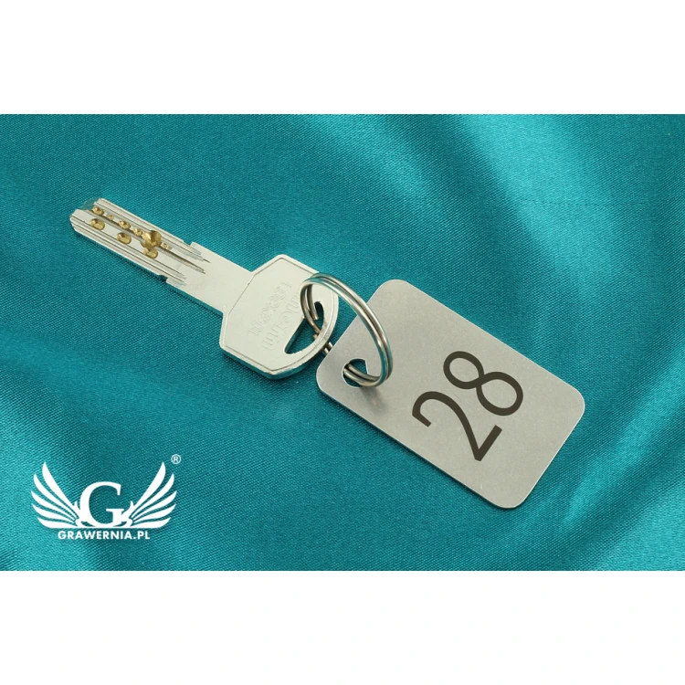 Brelok hotelowy - MATRIXMET 1 MINI SLIM 51x31mm gr. 1mm - BM022