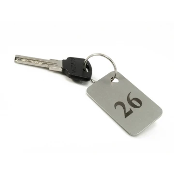 Brelok hotelowy - MATRIXMET 2 MINI MEDIUM 51x31mm gr. 2mm - BM017