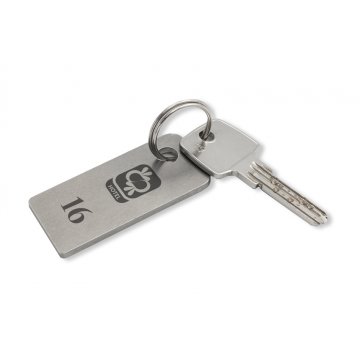 Brelok hotelowy - MATRIXMET 3 TINY FAT 60x27mm gr. 3mm - BM028
