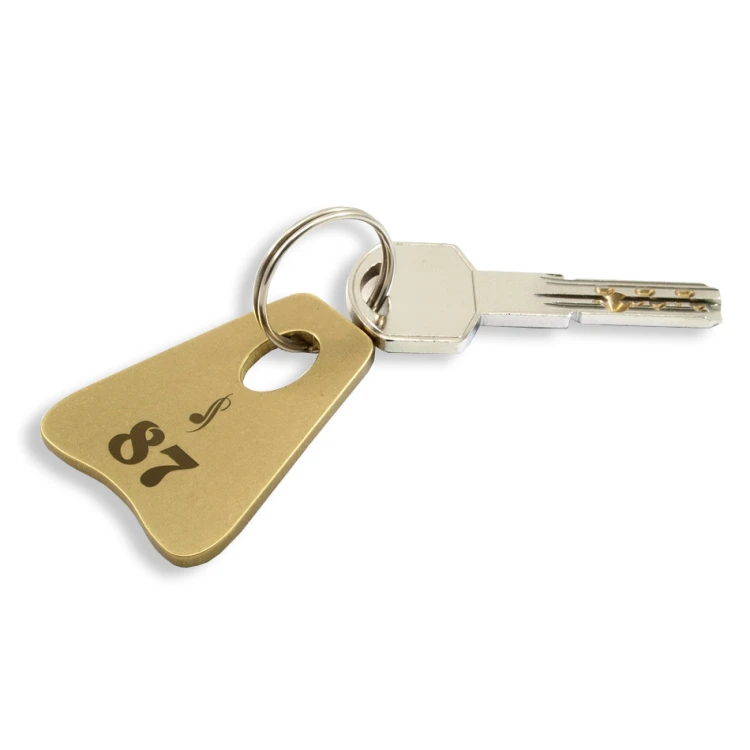 Brelok hotelowy - PITERMET Gold - BMZ002
