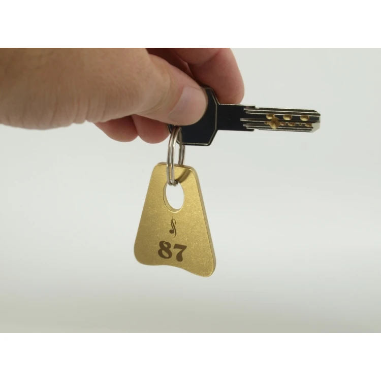 Brelok hotelowy - PITERMET Gold - BMZ002