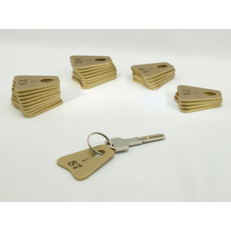 Brelok hotelowy - PITERMET Gold - BMZ002