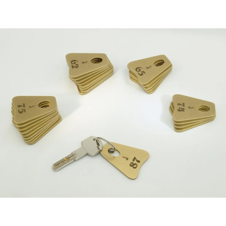 Brelok hotelowy - PITERMET Gold - BMZ002