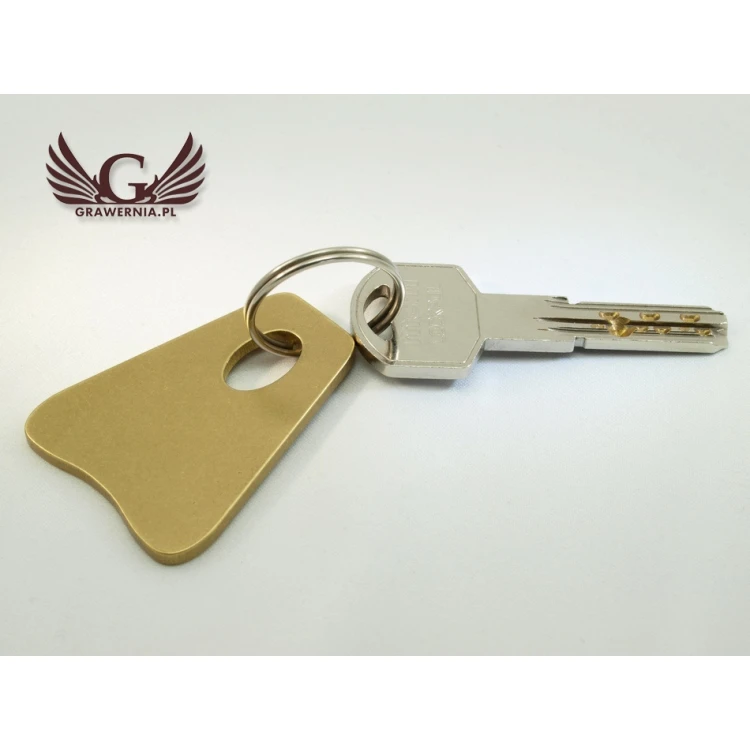 Brelok hotelowy - PITERMET Gold - BMZ002