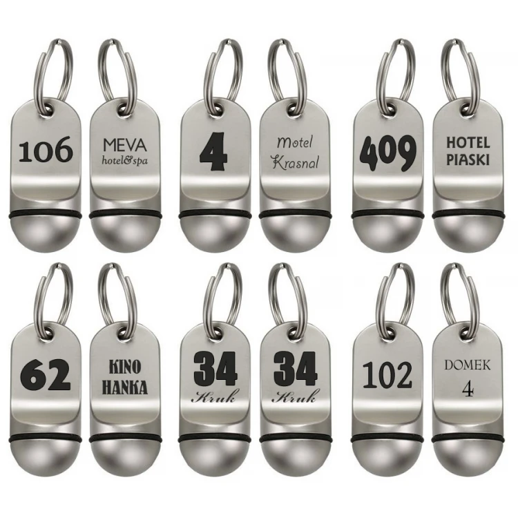 Brelok hotelowy - SMALL METAL