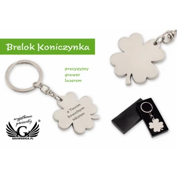 BRELOK KONICZYNKA matowa z Twoim grawerem - BP122