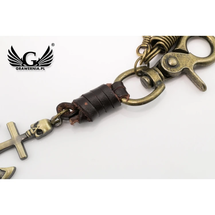 Brelok Kotwica Vintage - z Twoim grawerem - BP108