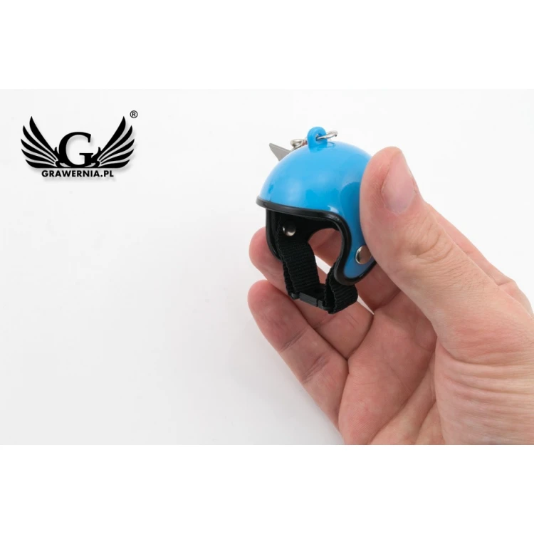 Brelok Rider - Kask z dowolnym grawerem - BP118
