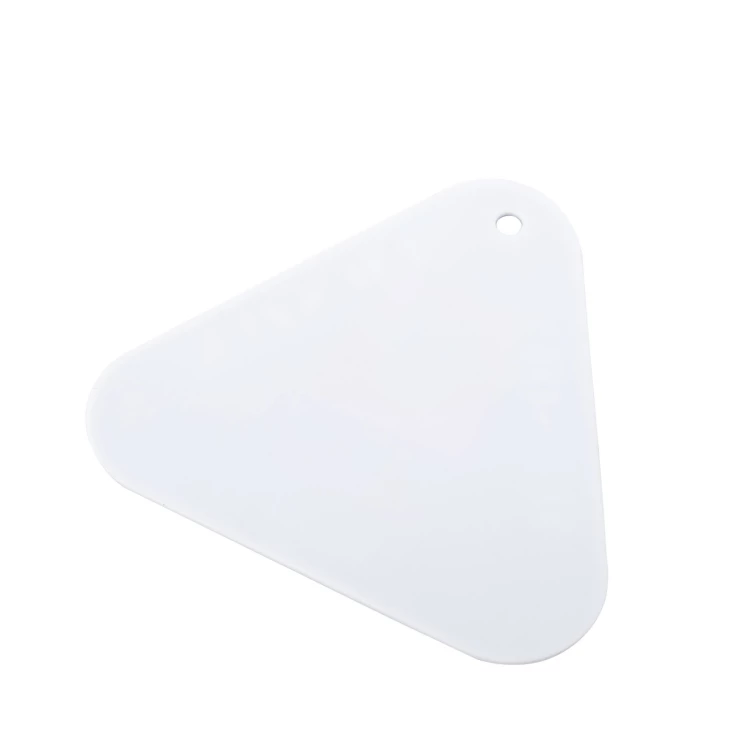 Breloki, zawieszki, metki z dowolnym nadrukiem - tworzywo HIPS 1mm - wym. 50x45mm - ZAW021