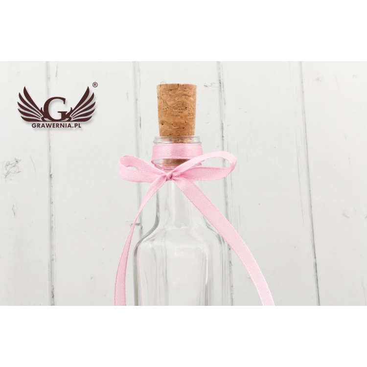 Buteleczka weselna na alkohol - cyfrowy druk UV - pojemność 100ml - BUT007