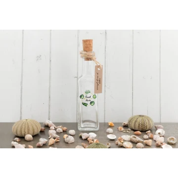 Buteleczka weselna na alkohol - cyfrowy druk UV - pojemność 100ml - BUT008