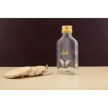 Buteleczka weselna na alkohol - cyfrowy druk UV - pojemność 100ml - BUT003