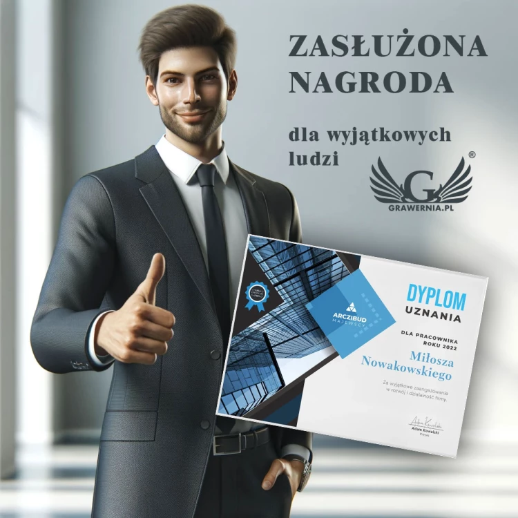 dyplom uznania
