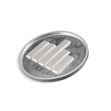 Custom Logo For Your Original Product - tabliczka głęboko grawerowana - wym. 37x37mm - TAB089