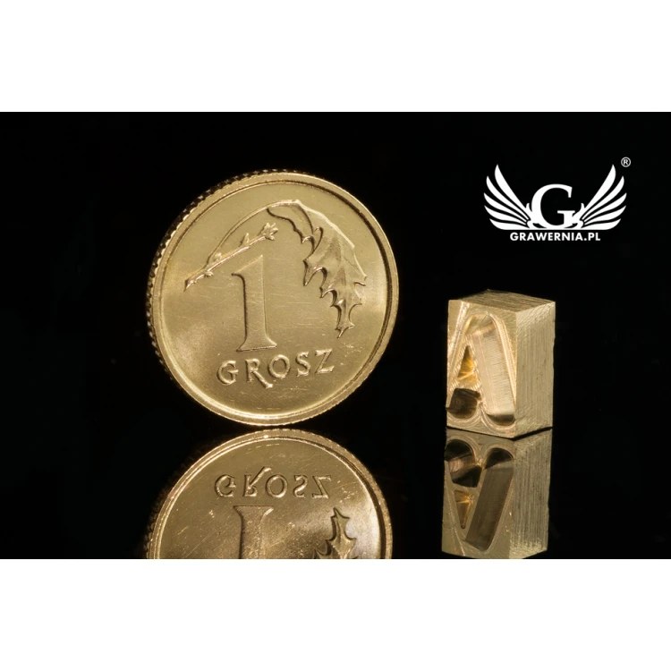 Czcionka mosiężna do kaset typu HOT STAMP - CNC063