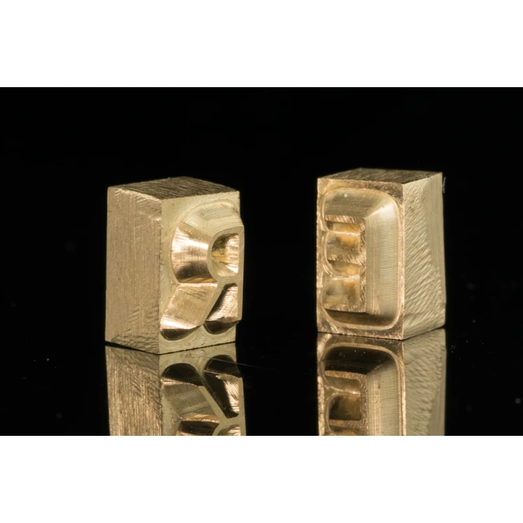 Czcionka mosiężna do kaset typu HOT STAMP - CNC063