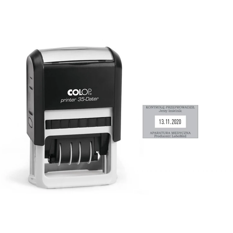 Datownik Colop Printer 35 - wym odbicia: 50x30mm - data cyfrowa - COL081