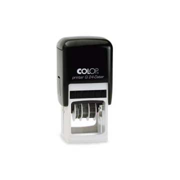 Datownik kwadratowy Colop Printer Q24 - wym odbicia: 24x24mm - data cyfrowa - COL088