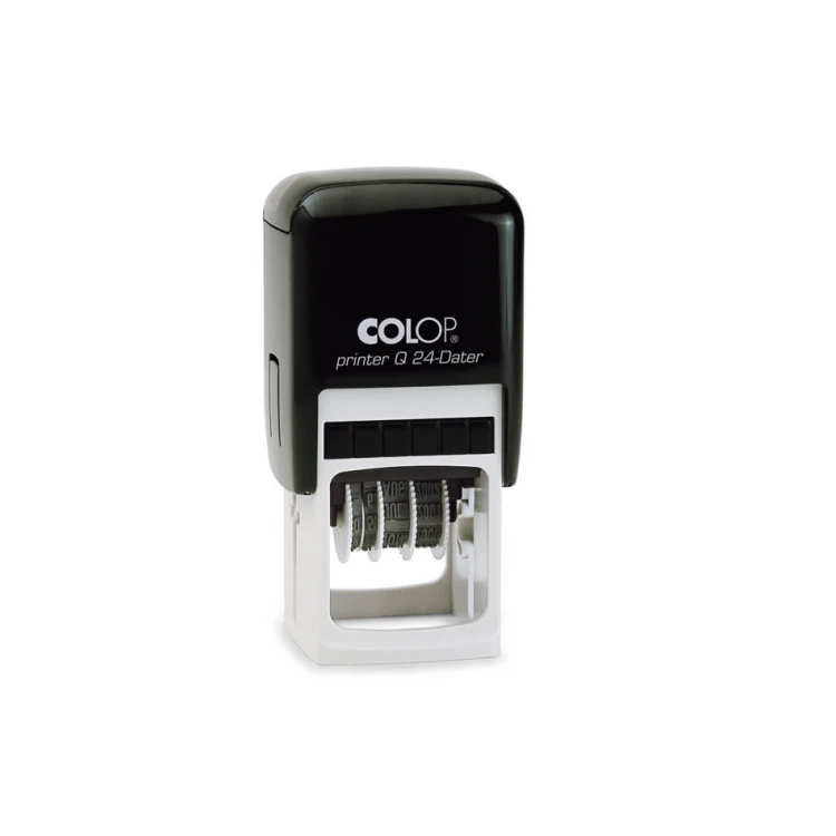 Datownik kwadratowy Colop Printer Q24 - wym odbicia: 24x24mm - data cyfrowa - COL088