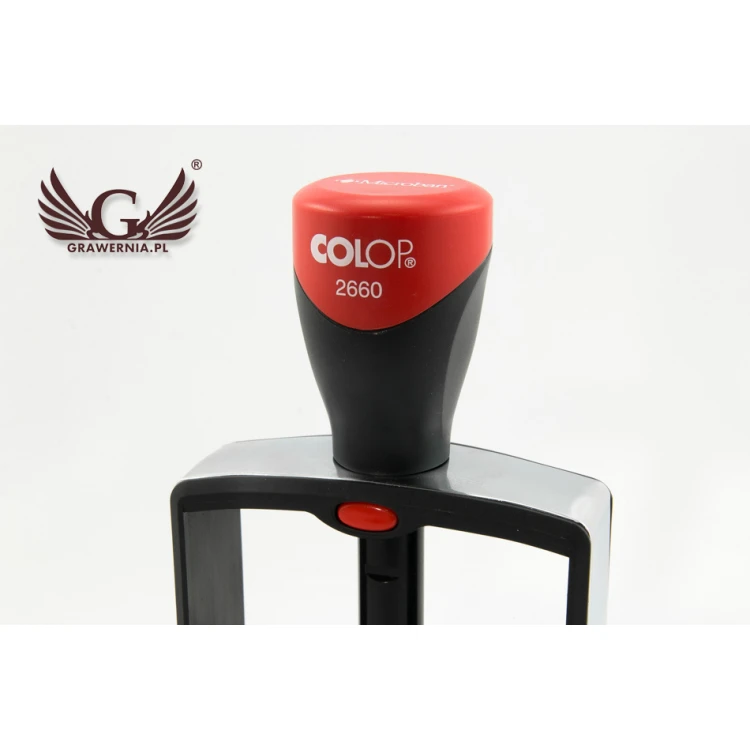 Datownik z pieczątką Colop Classic Line 2660 - wym odbicia: 37x58mm - COL014