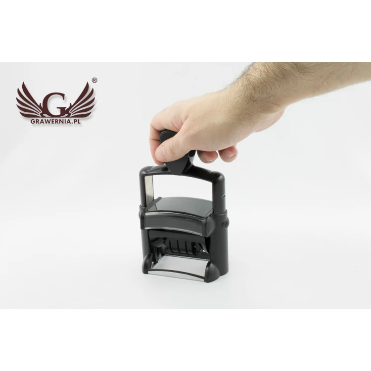 Datownik z pieczątką Trodat Professional 5474 - wym odbicia: 60x40mm - TRD008
