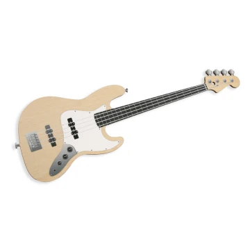 Dekoracyjna gitara basowa - kolorowy druk UV - DEK001