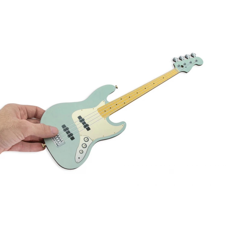 Dekoracyjna gitara basowa - kolorowy druk UV - DEK004