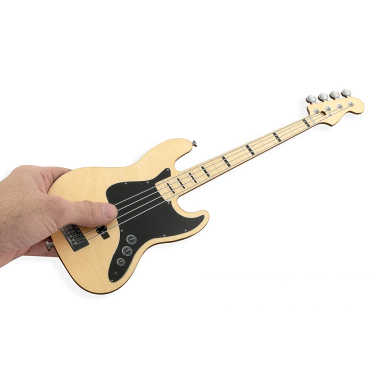 Dekoracyjna gitara basowa - kolorowy druk UV - DEK003