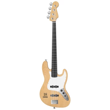 Prezent na 18 urodziny - dekoracyjna duża gitara basowa z nadrukiem UV - wym. 30x90 cm - DEK039
