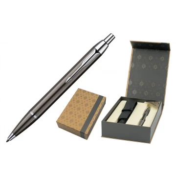 Długopis PARKER IM Gun Metal CT z etui - PAR158-D-SWPAG