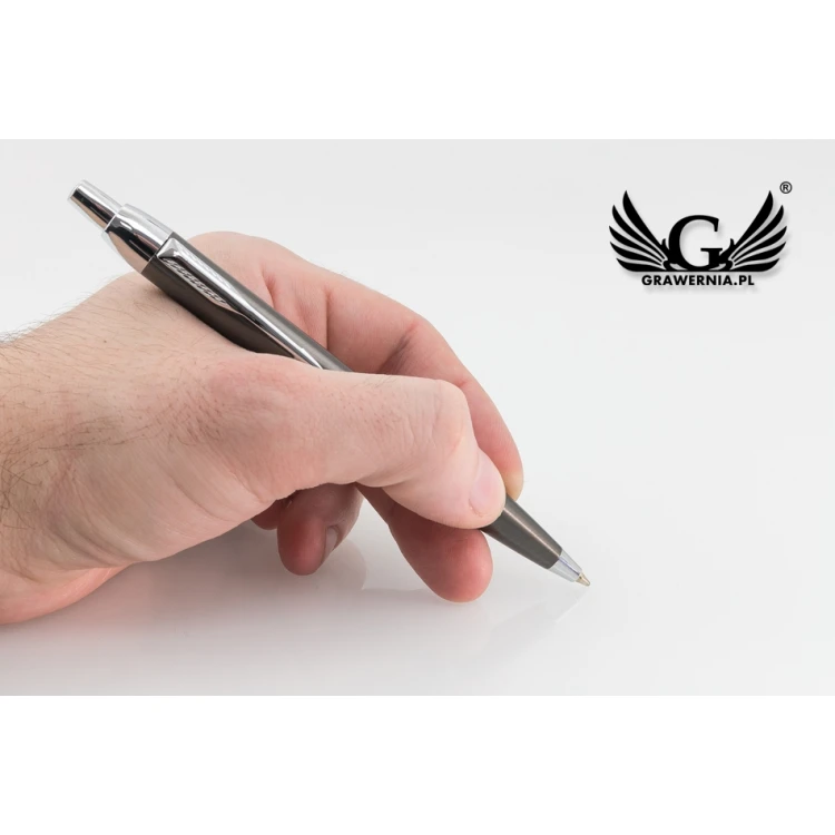Długopis PARKER IM Gun Metal CT z etui - PAR158-D-SWPAG