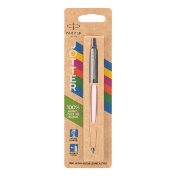 Długopis Parker Jotter BP60 Pastel różowy - rozmiar M (medium) - niebieski tusz - PAR248-D-JOT