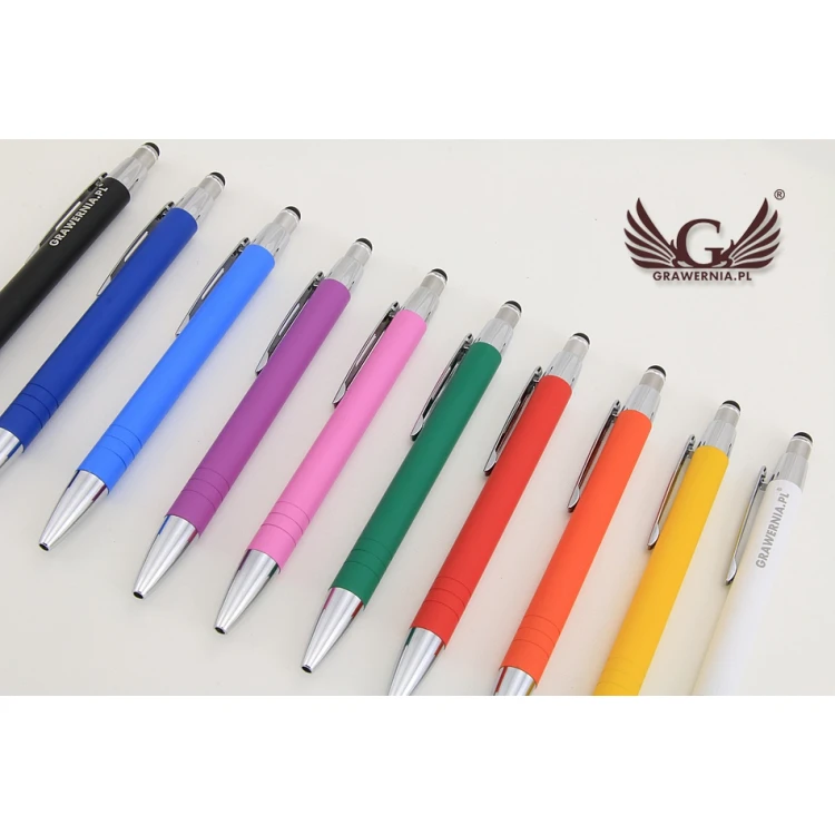 Długopisy metalowe LISS TOUCH + dowolny grawer laserem - DP006
