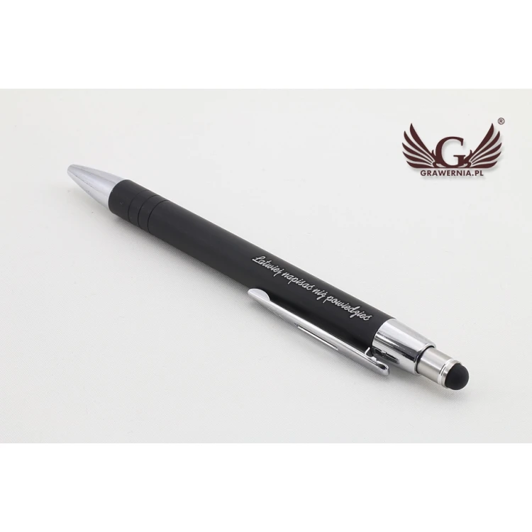 Długopisy metalowe LISS TOUCH + dowolny grawer laserem - DP006