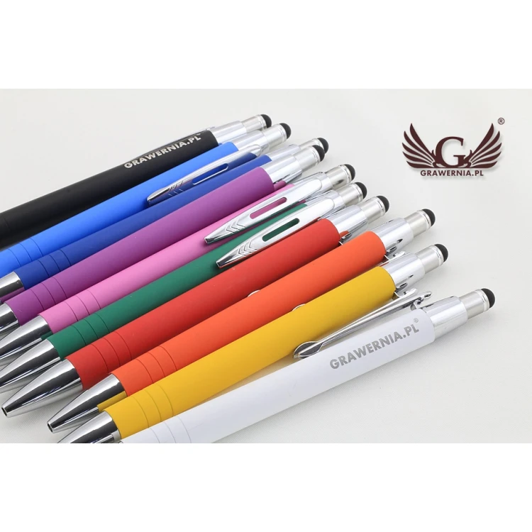 Długopisy metalowe LISS TOUCH + dowolny grawer laserem - DP006